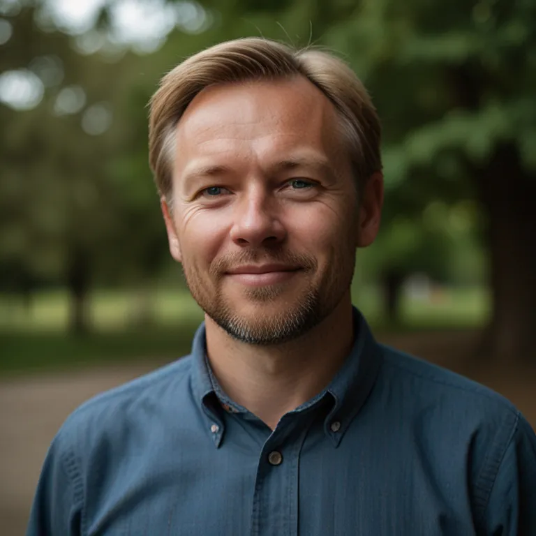 Portræt af Anders Nielsen, turguide