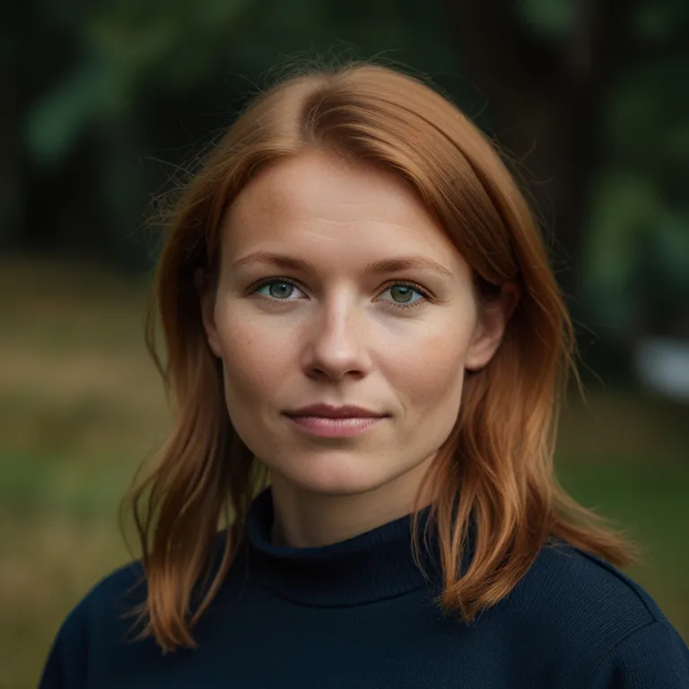 Portræt af Sofie Pedersen, turguide